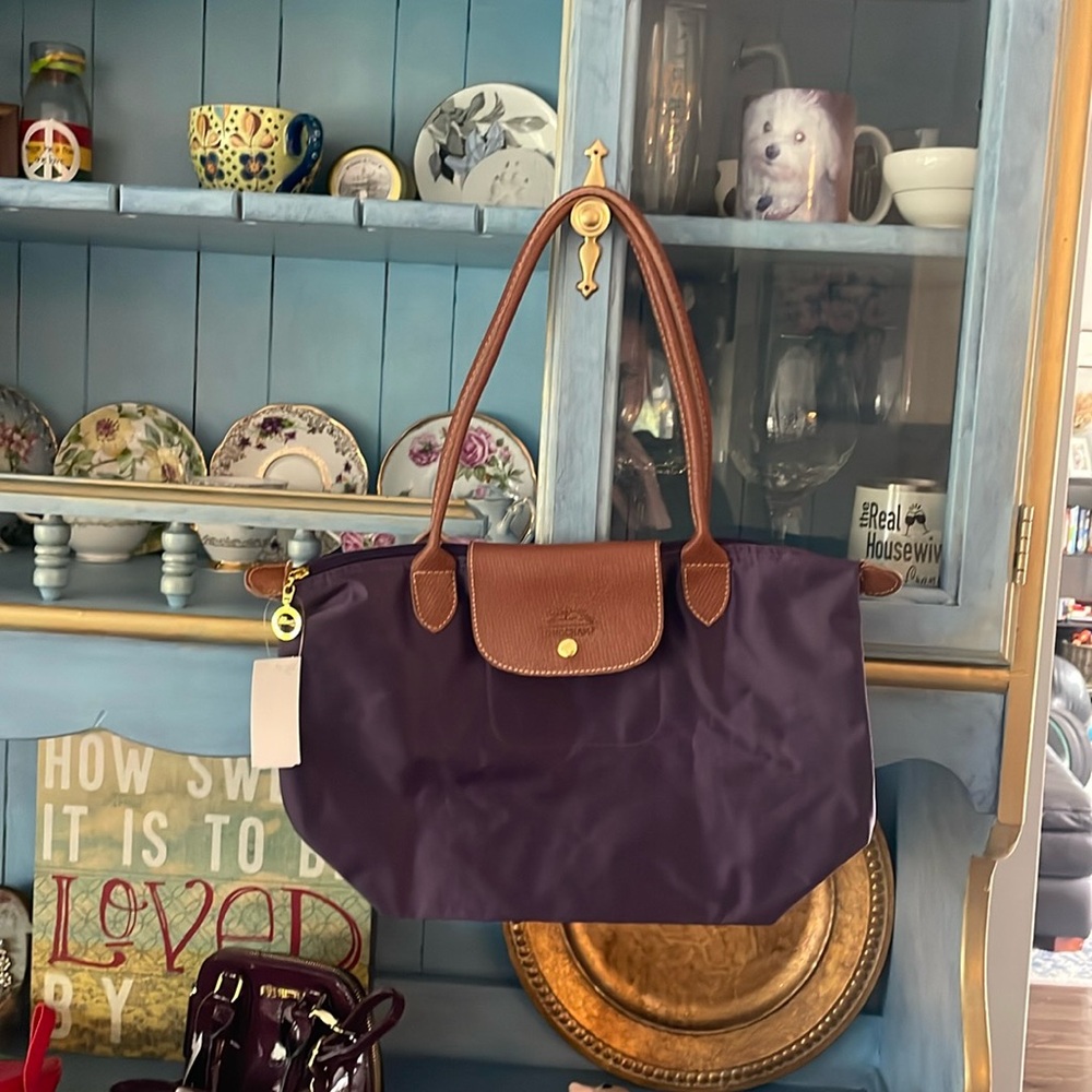 Purple purse